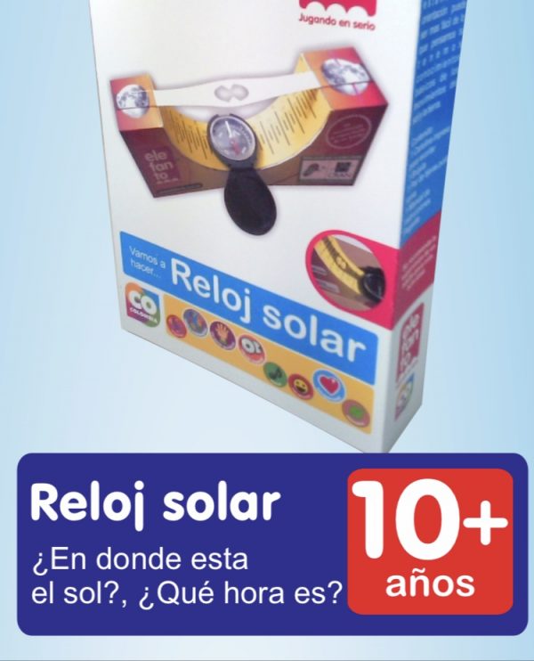 FURAS juguete científico Reloj solar